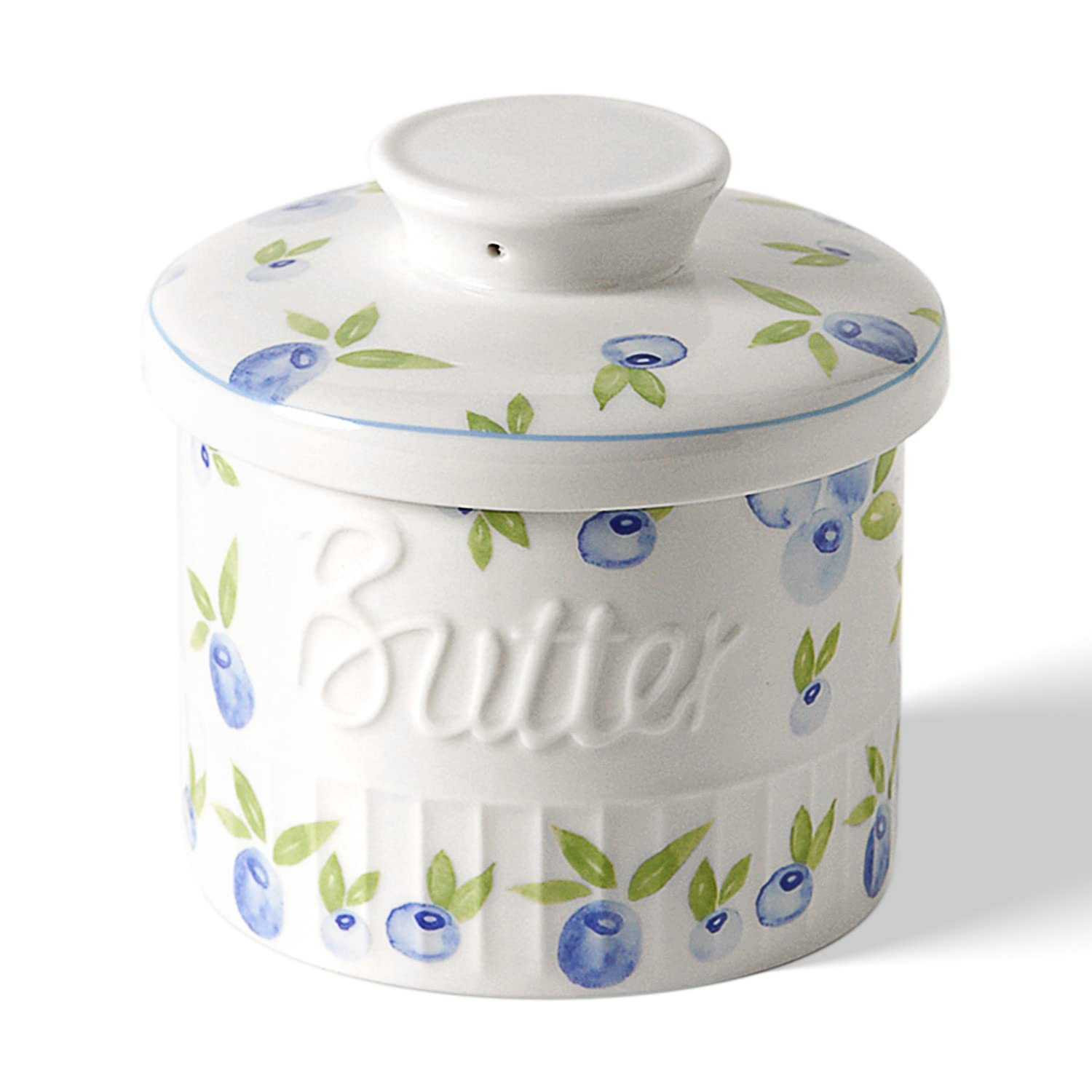 Toptier Butter Crock for Counter With Water Line, On Demand Spreadable Butter, Ceramic Butter Kee... | Amazon (US)
