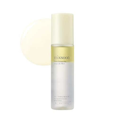 mixsoon Bean Balancing Ampoule Mist - Hyaluronic Acid, Hydrating Face Mist, Soothing for Face, Oi... | Amazon (US)