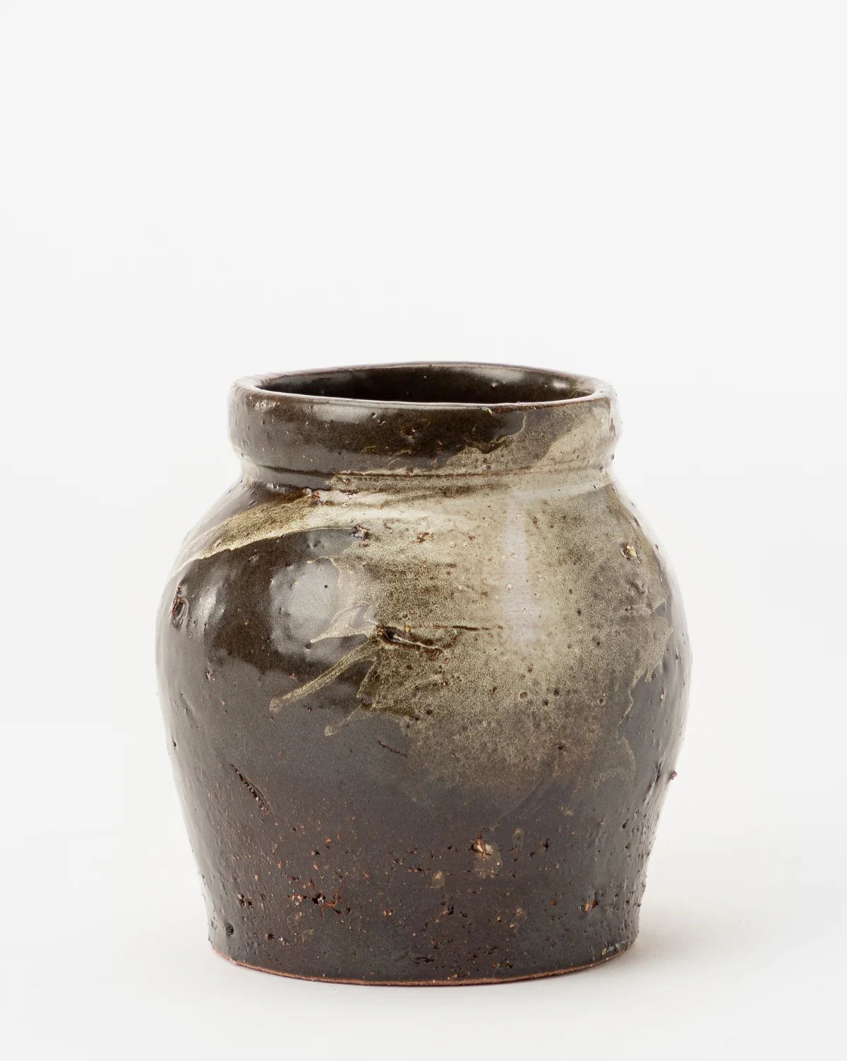 Dark Glazed Ceramic Vase | McGee & Co. (US)