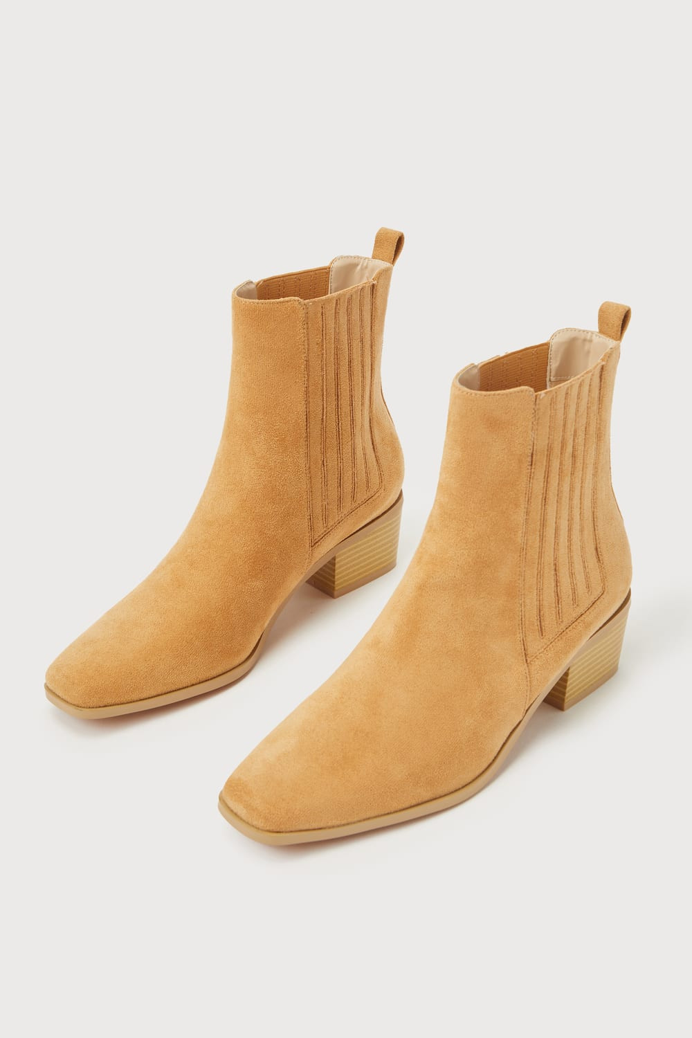 Thatcher Almond Suede Ankle Boots | Lulus