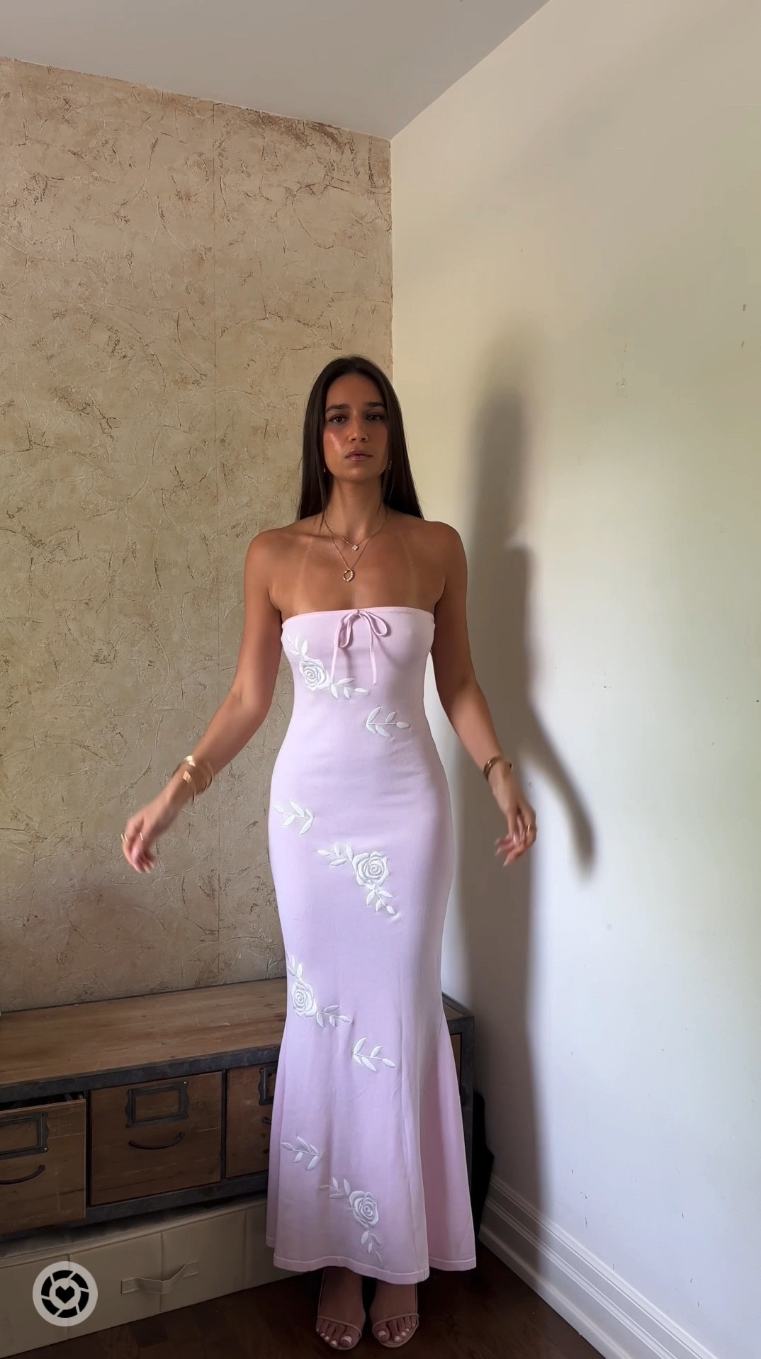 fitted lace wedding dress LORELAI MAXI DRESS – SNDYS
