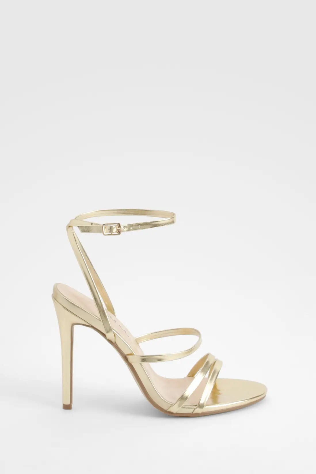 Skinny Strap Strappy Stiletto Heels | Boohoo.com (UK & IE)