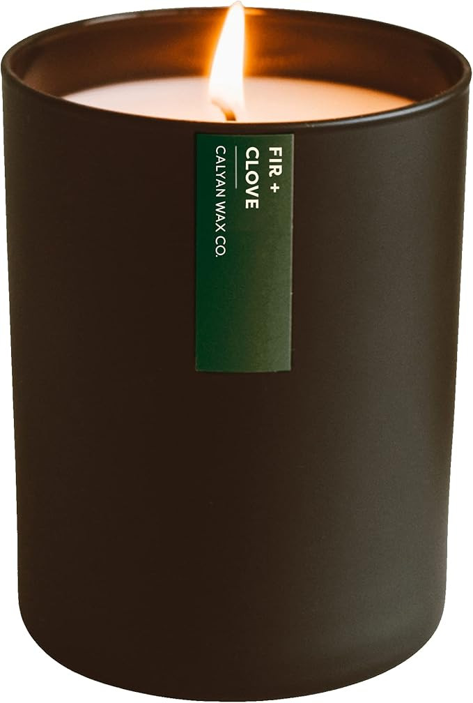 Calyan Wax Soy Wax Candle, Fir & Clove Scented Candle for The Home | Premium Candle with Essentia... | Amazon (US)