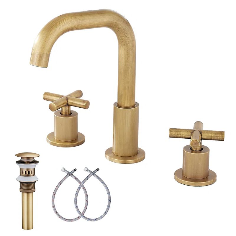 Widespread 2-handle Bathroom Faucet with Drain Assembly | Wayfair North America