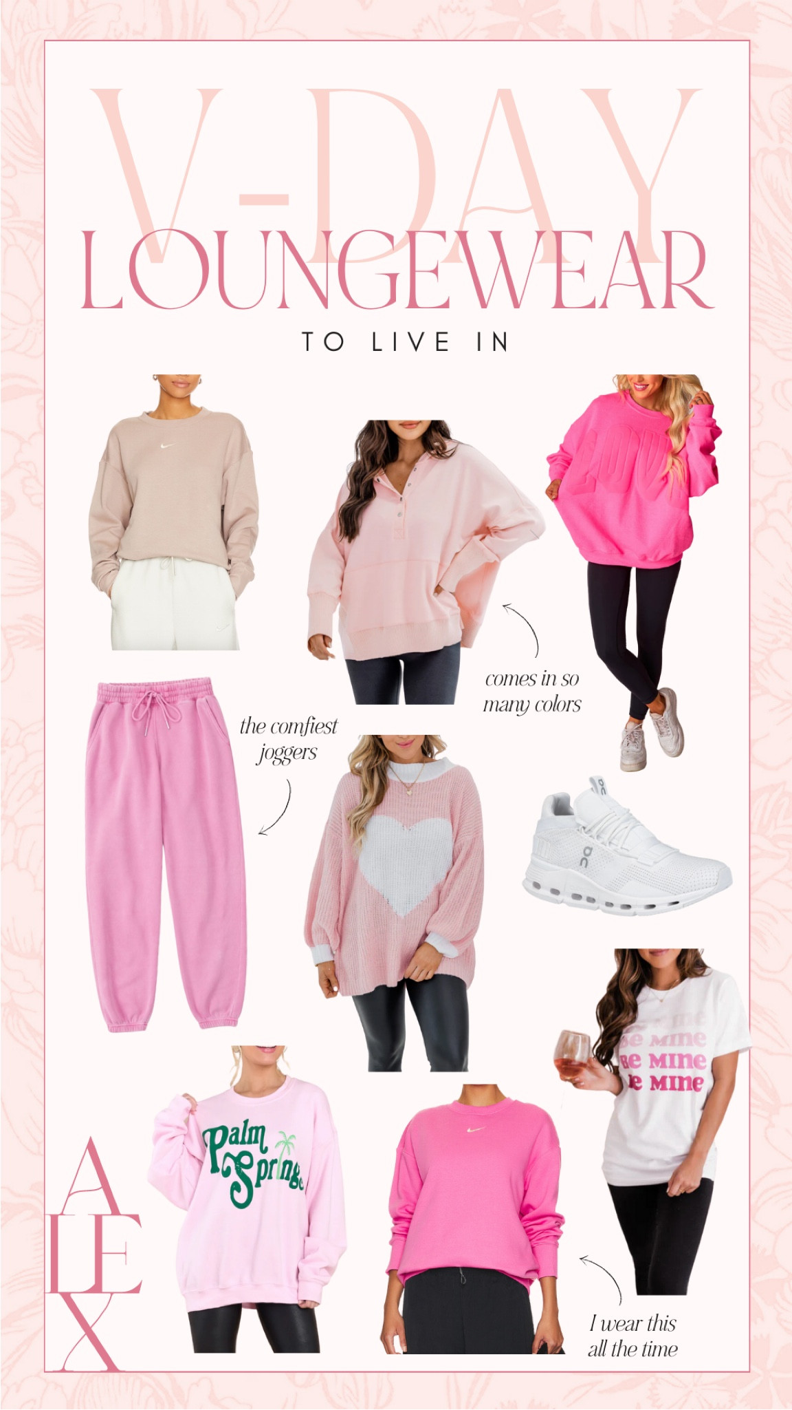 Valentine’s Day loungewear 

ValentinesDay pink sweatshirt Valentine’s Day outfits 

#LTKSale #LTKSeasonal #LTKFind
