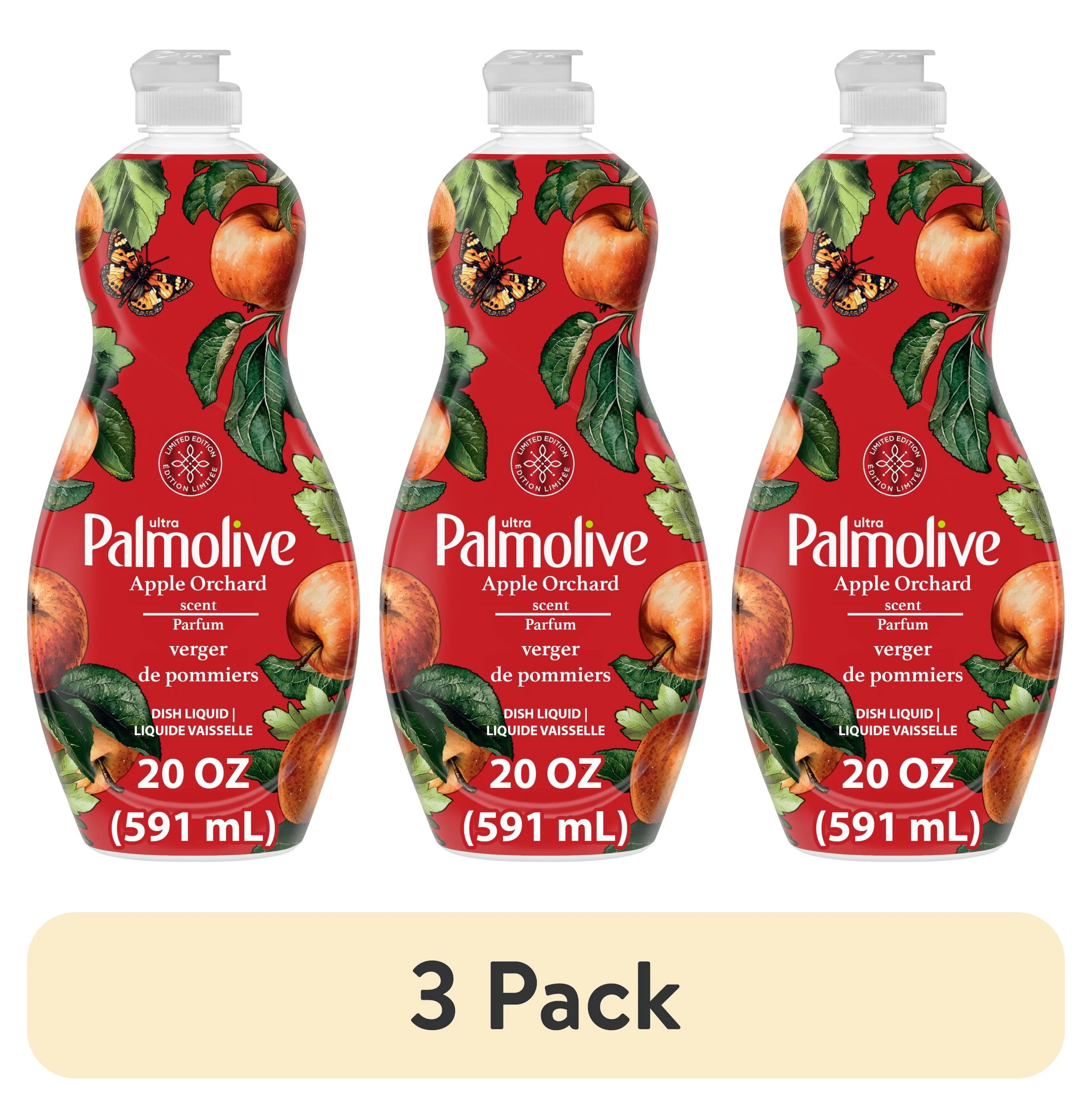 (3 pack) Palmolive Ultra Strength Liquid Dish Soap, Limited Edition, Apple Orchard Scent, 20 fl o... | Walmart (US)