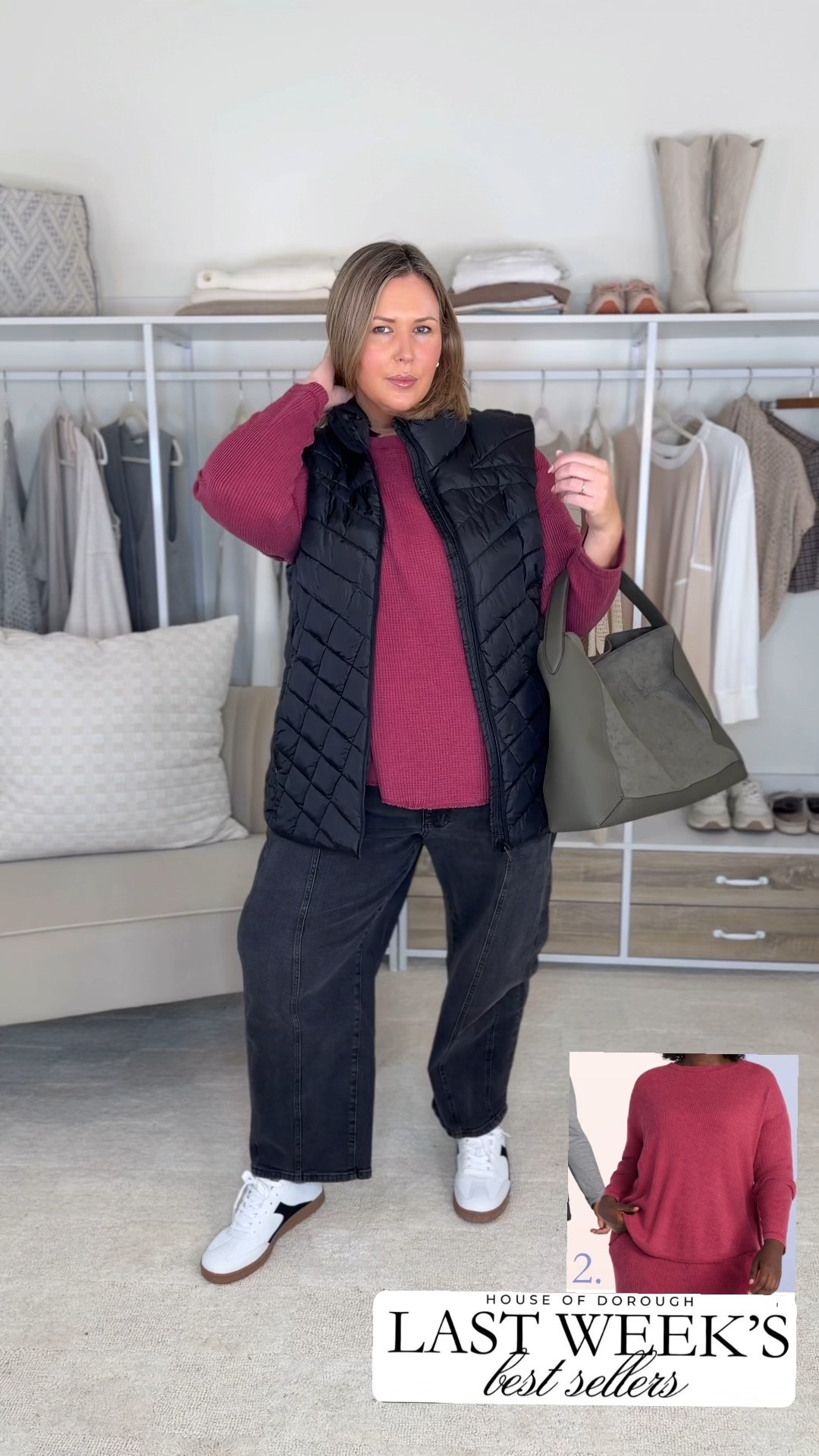 Last week’s best sellers! 


2. WAFFLE KNIT TOP - I’m in a 2x, get your size / jeans size down I take 18, best TTS in in 2X! 

Plus size fashion, best sellers, what to wear for fall, fall outfit ideas, mom style, midsize fashion

#LTKPlusSize #LTKMidsize

#LTKPlusSize #LTKCyberWeek #LTKSaleAlert

#LTKPlusSize #LTKCyberWeek #LTKSaleAlert