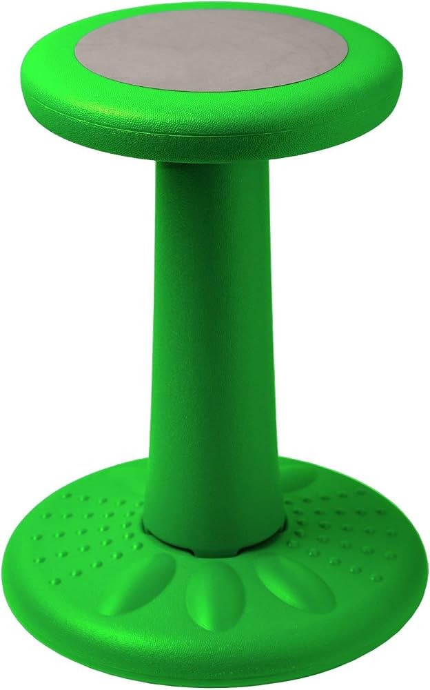 Studico ActiveChairs - Kids Wobble Stool - Flexible Classroom Seating for Focus & Posture, Green | Amazon (US)