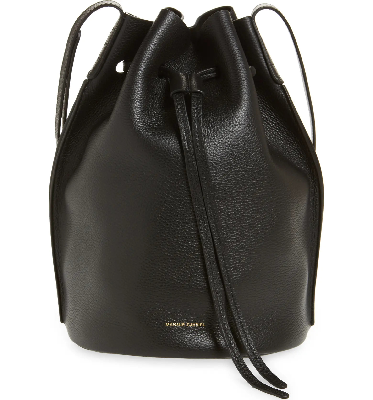 Champagne Leather Bucket Bag | Nordstrom