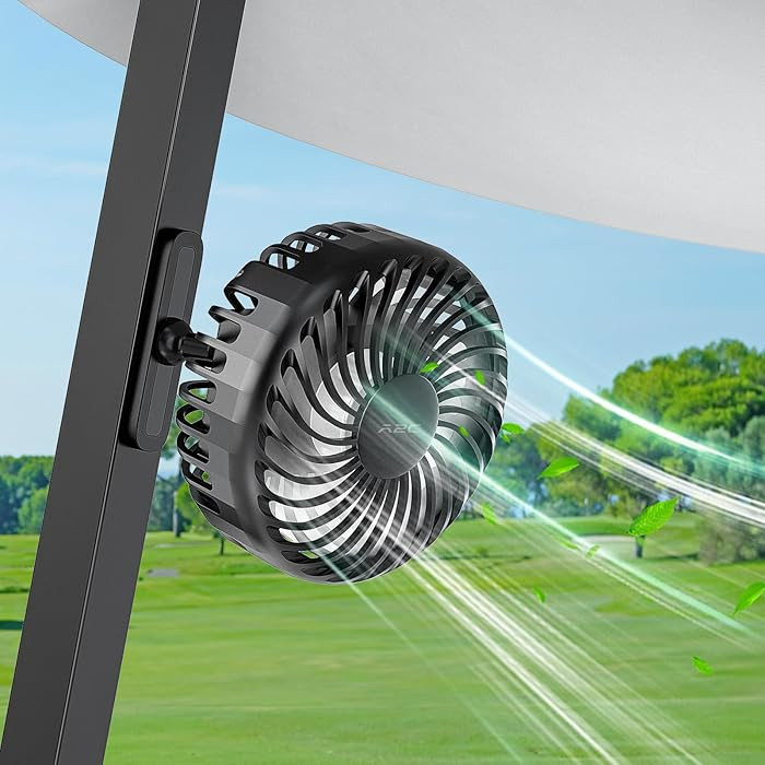 A2C Golf Cart Fan Portable Fan with Magnetic Base | Amazon (US)