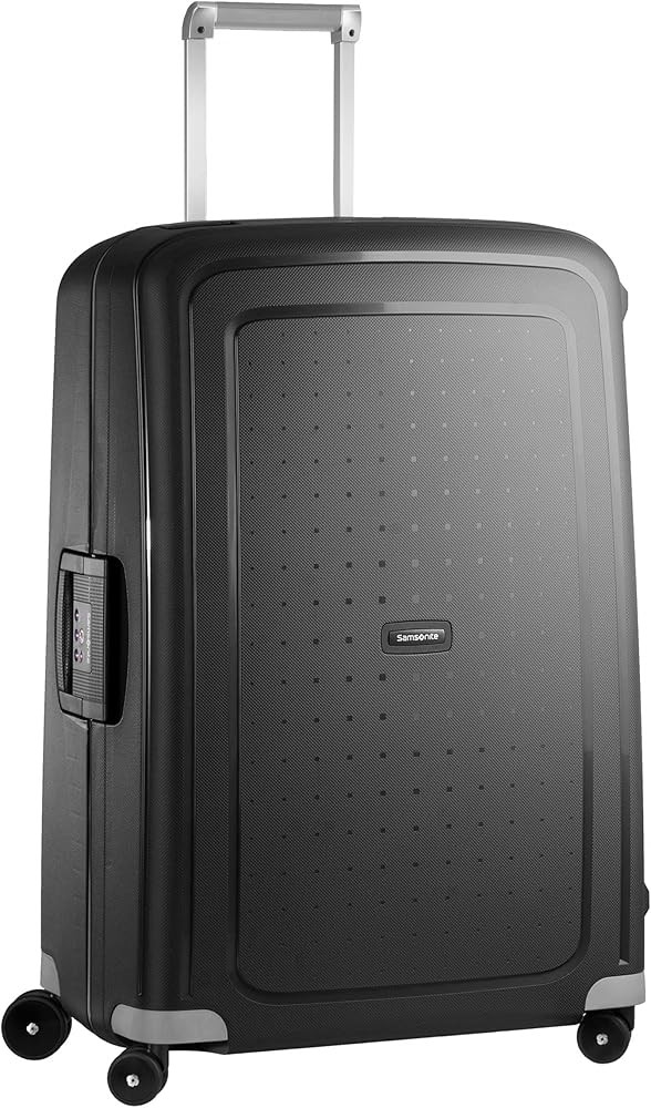 Samsonite S'Cure Spinner XL Suitcase, Black/White, Large | Amazon (ES)