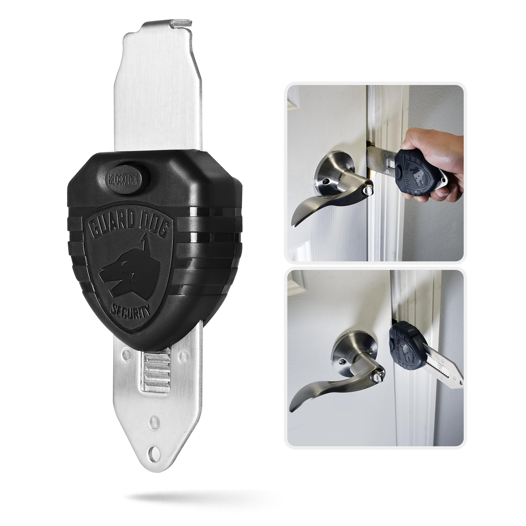 Guard Dog Security Blocklock Portable Door Lock, Hotel Door Locks for Travelers Security, Tough, ... | Amazon (US)