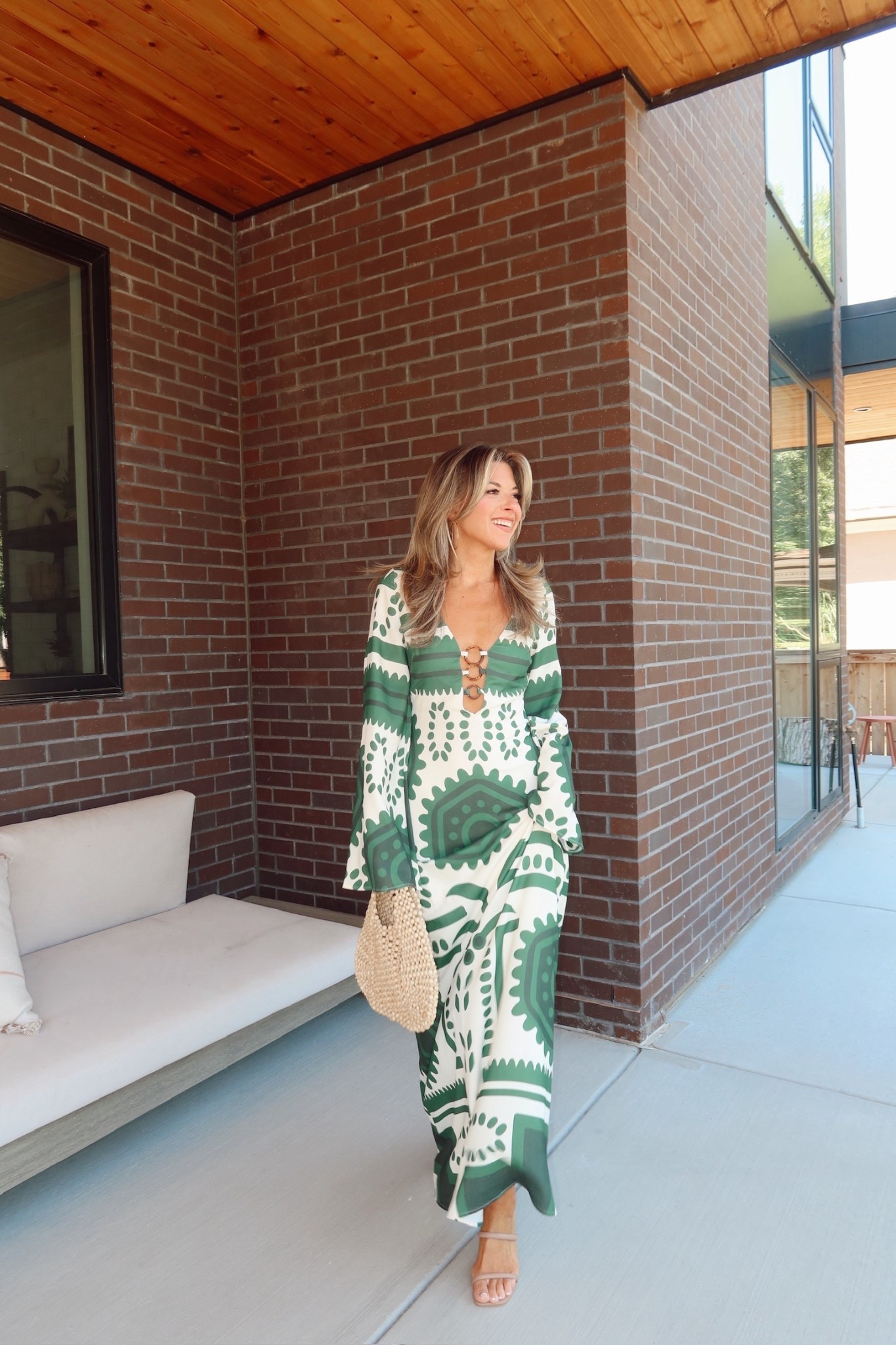 Amazon green long sleeve
Aztec print maxi resortwear summer vacation dress wedding guest weekend look

Dibs code: Emerson [unbothered bronze]

Wearing my usual smalls/2

Resortwear
Vacation outfit
Beach party
Date night
Wedding guest
Summer event
Pattern dress

#LTKStyleTip #LTKParties #LTKWedding