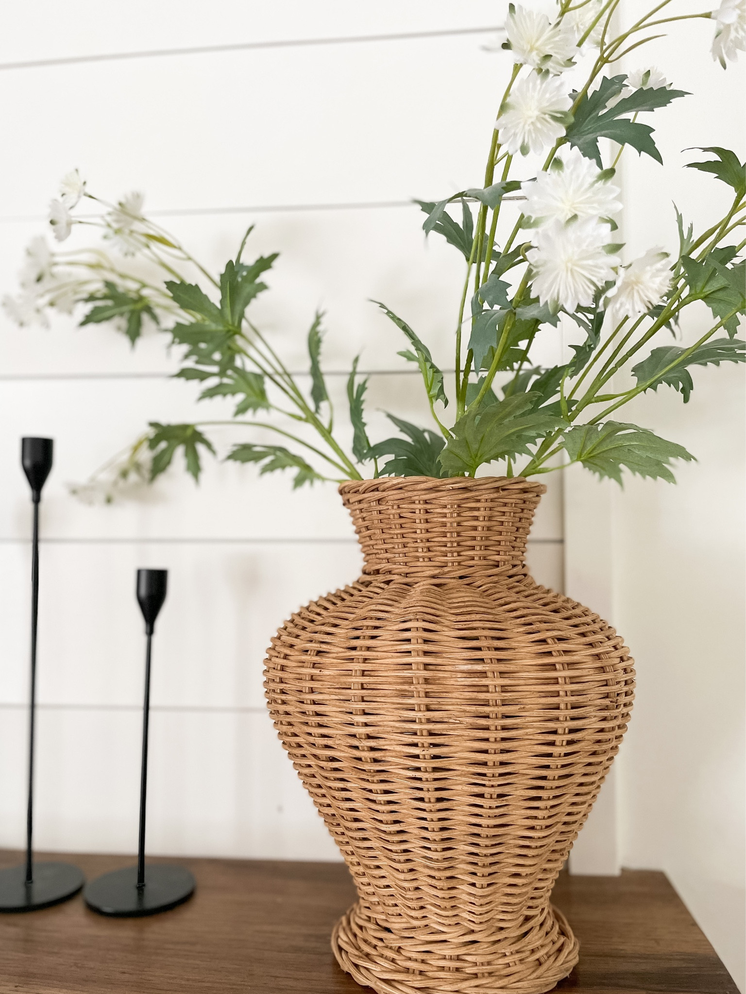 This wicker vase from Target is so versatile and affordable.  Put in some white flowers for winter into spring.  

Target vase.  Studio McGee vase.  Wicker vase.  

#LTKfindsunder50 #LTKstyletip #LTKhome