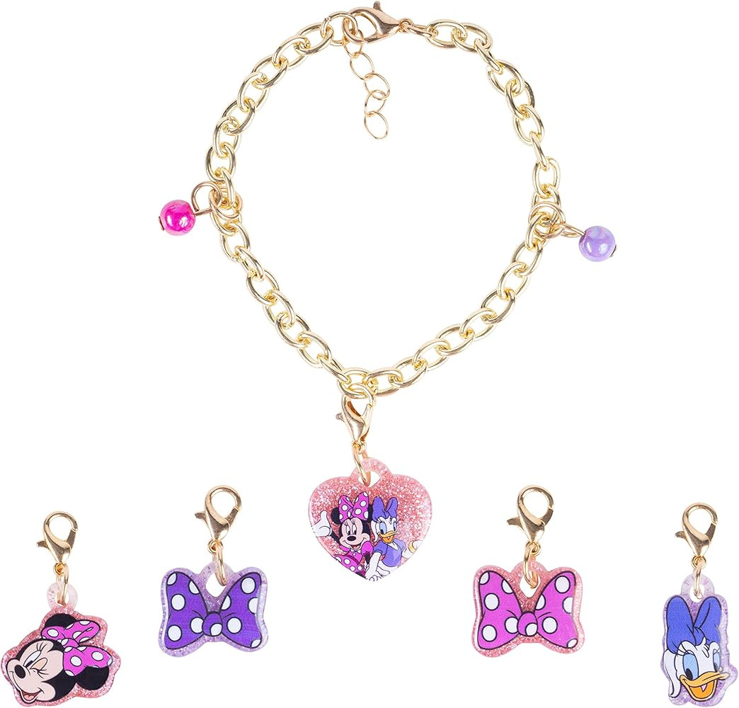 LUV HER Girls Add A Charm Toy Bracelet and Costume Jewelry Box Set - Ages 3+ | Amazon (US)