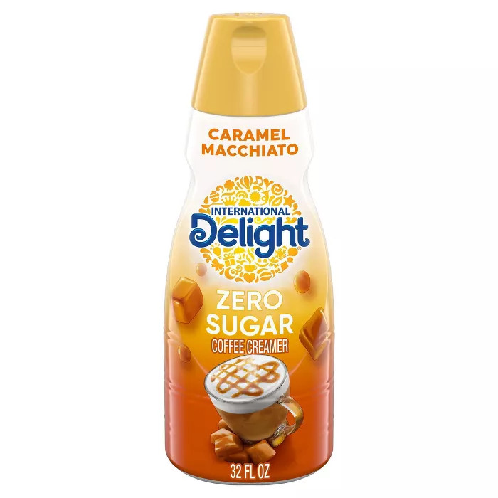 International Delight Caramel Macchiato Zero Sugar Coffee Creamer - 1qt | Target