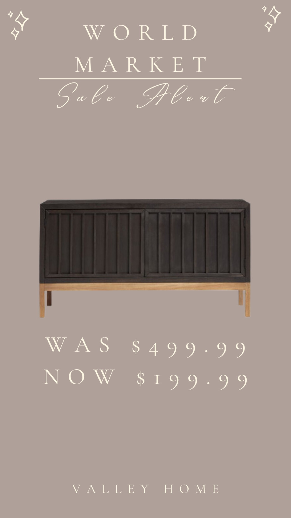 World market sale alert! This cabinet is $300 off! Go check it out before it’s gone

#LTKhome