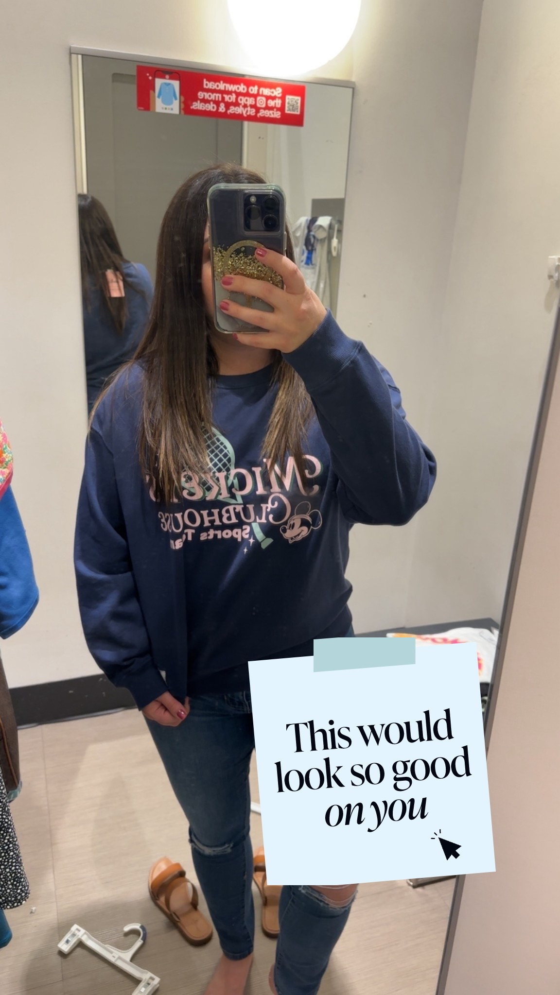 The PERFECT Disney All Star Sports Resort sweatshirt. 

Disney outfit ideas | Disney Resorts | Disney Adults | vacay | vacation outfit 

Size MEDIUM. 
Height: 5’ 4"

#LTKMidsize #LTKFamily #LTKTravel