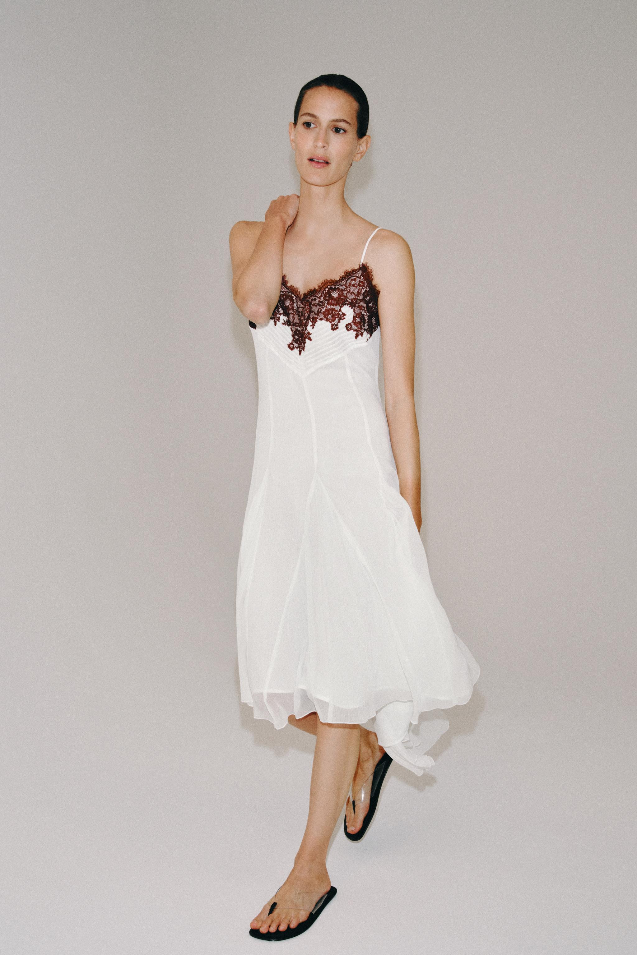 ZW COLLECTION LACE DRESS | Zara UK