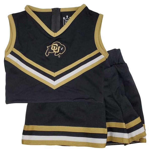 Colorado Buffaloes Little King Girls Youth Two-Piece Cheer Set - Black | Fanatics