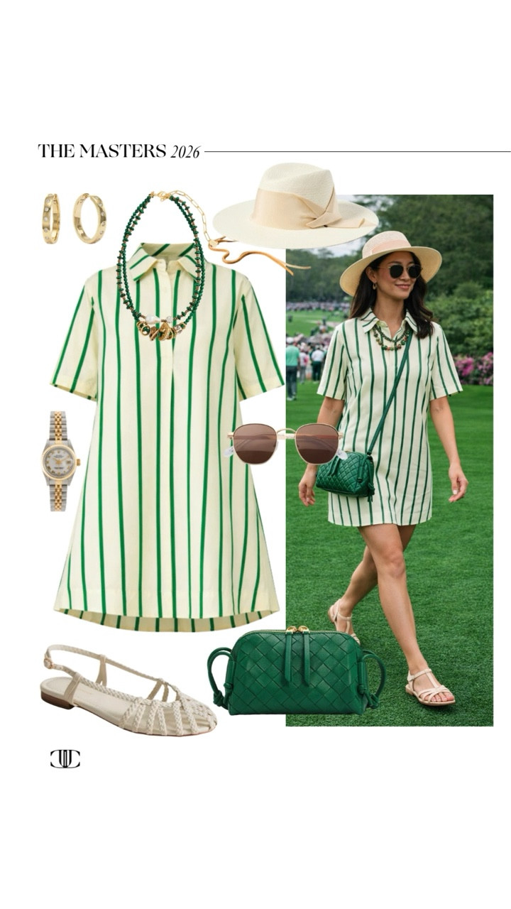 Not sure what to wear to The Masters? Start here ⛳️🌿

Think polished, effortless, and comfortable enough for a full day on the course. From breezy spring dresses and tailored sets to chic, walkable shoes and classic accessories, these looks are made for everything from tee time to clubhouse brunch.

Save this for outfit inspo and tap to shop all my Masters-ready picks. ✨

#LTKStyle #MastersStyle #GolfTournamentStyle #SpringOutfits #PreppyStyle #SouthernStyle #EventStyle #

#LTKOver40 #LTKSeasonal #LTKootd