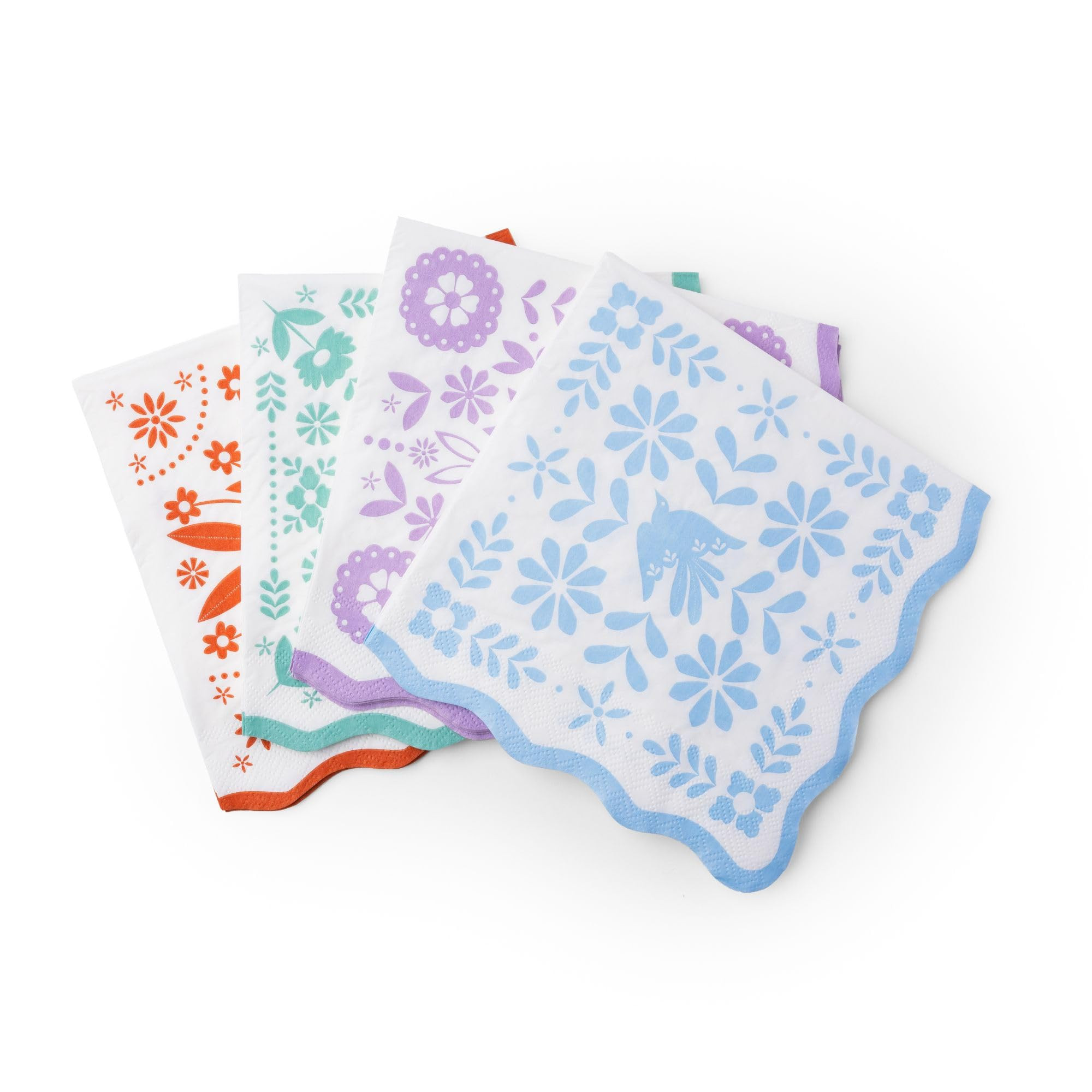 Bonjour Fete Bright Fiesta Large Paper Party Napkins | Vibrant Colors for Cinco de Mayo Celebrati... | Amazon (US)