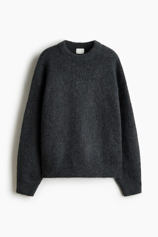 H & M - Knitted jumper - Dark Grey Marl | H&M (UK, MY, IN, SG, PH, TW, HK)