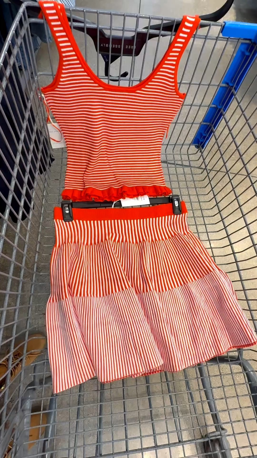 Mix, match, and make it your own! 🤍🧡 This Walmart orange and white striped two-piece set is giving effortless summer style. I paired the striped top with distressed denim for a casual, elevated look that’s perfect for errands, brunch, or weekend fun. Affordable fashion that looks way more expensive? Yes, please!

#LTKStyle #LTKFinds #WalmartFashion #SummerStyle #AffordableFashion #OOTD

#LTKgrwm #LTKootd #LTKdayinmylife