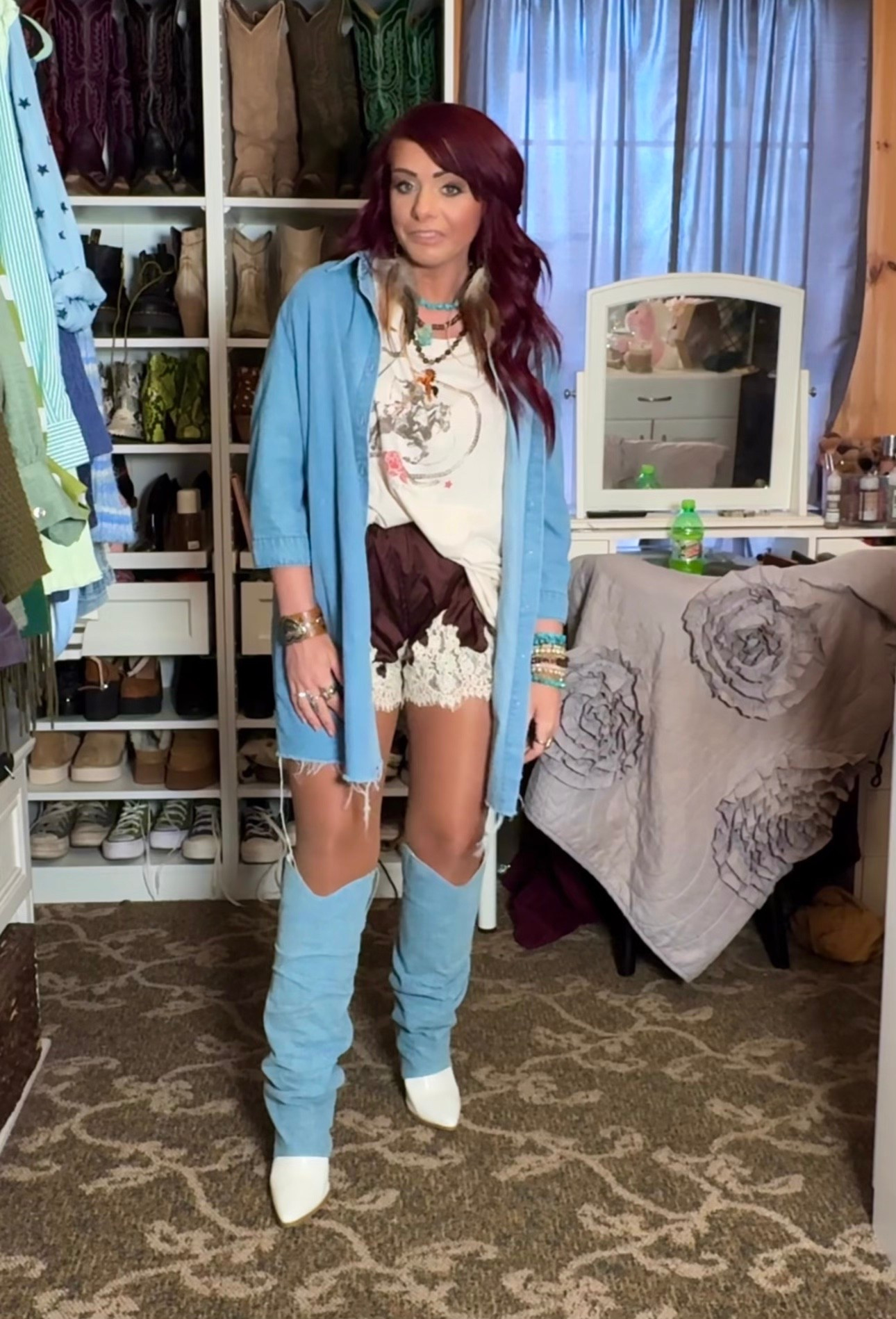 One of my favorite comfy fits I’ve styled in awhile!! Oh, and can you believe these boots are under $20?! Me either!! I’m honestly so impressed with the quality for the price! The also have a hidden zipper & memory foam! Fit TTS! 
Linked everything to else that I could, lots of older pieces made up the actual outfit  

#LTKootd #LTKPetite #LTKgrwm