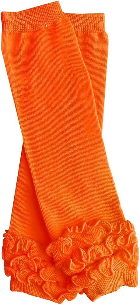 juDanzy Ruffled Leg Warmers for Baby or Toddler Girls | Amazon (US)