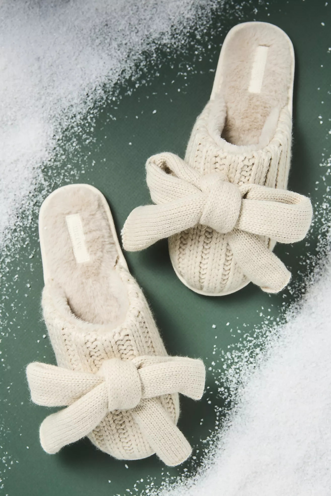 Maeve Big Bow Slippers | Anthropologie (US)
