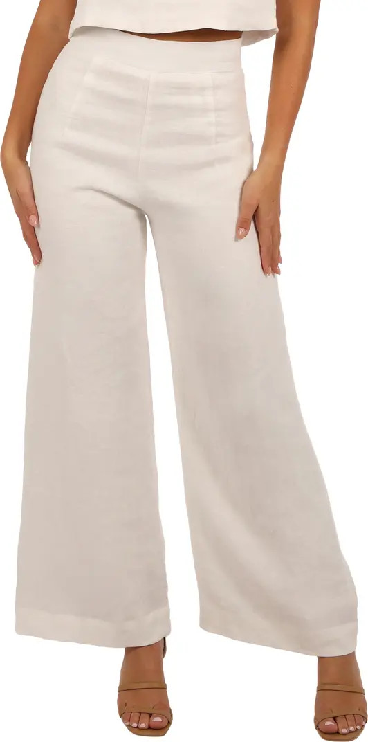 Devlin Linen Wide Leg Pants | Nordstrom