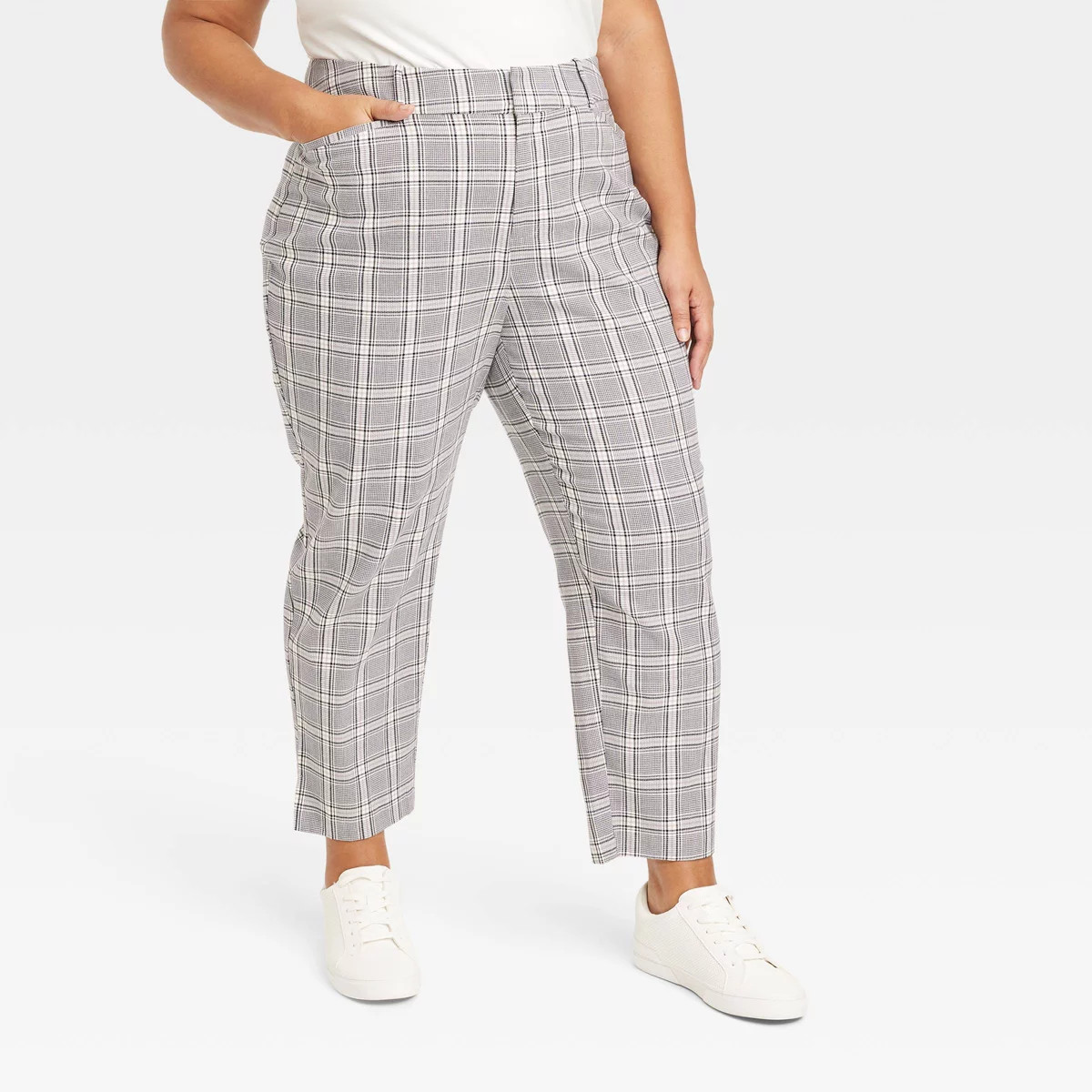 Women's High-Rise Ankle Tapered Pants - Ava & Viv™ | Target