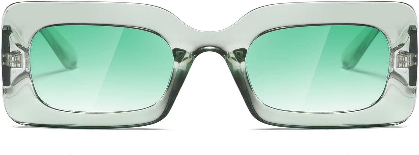 Sunglasses womens trendy Men Square Multicolor Shades | Amazon (US)