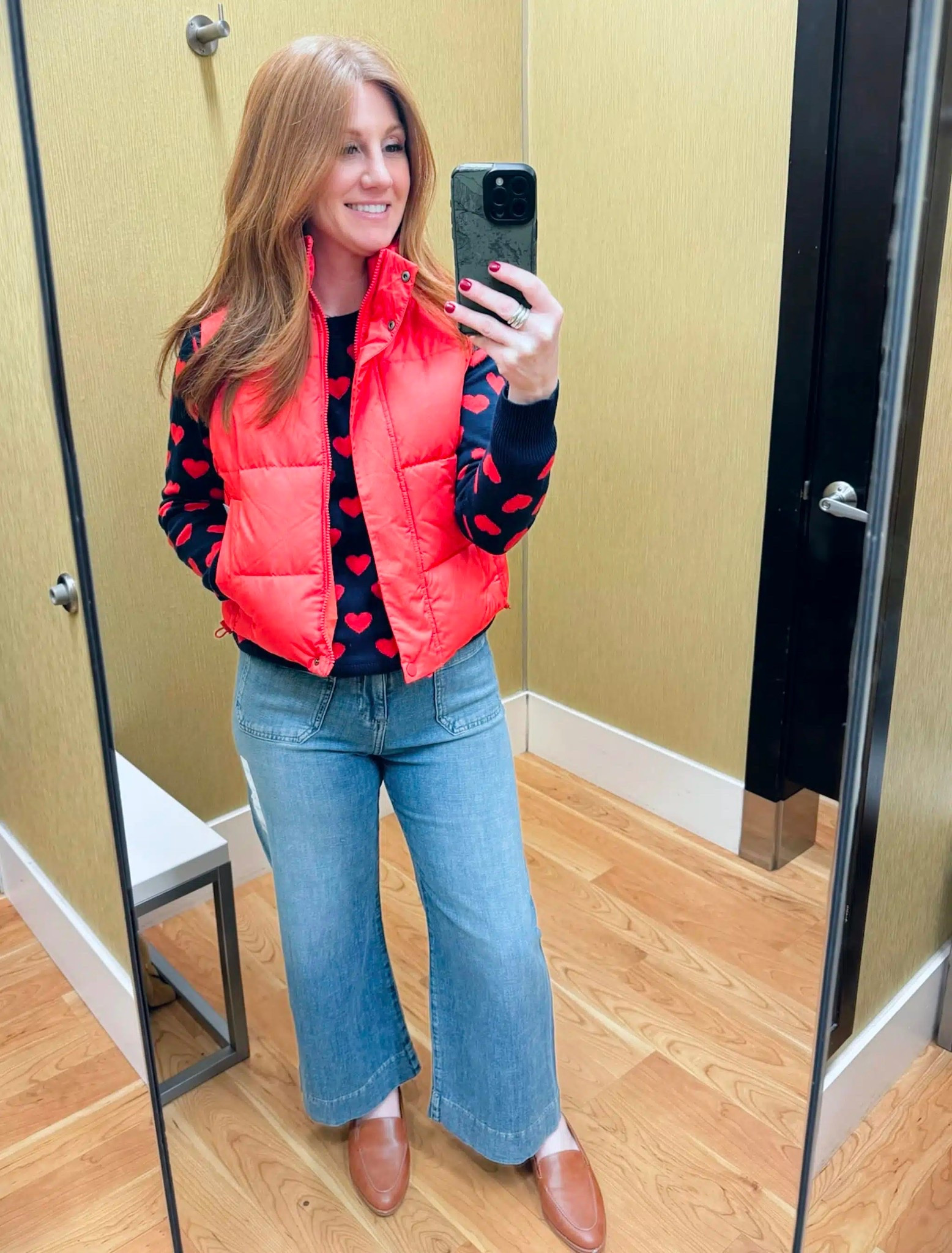 Stephanie is sharing some Valentine’s Fay favorites from Kohls! Puffer vest is a size XS | heart sweater size XS | cropped jeans size 4

#LTKPetite #LTKWorkwear #LTKValentine