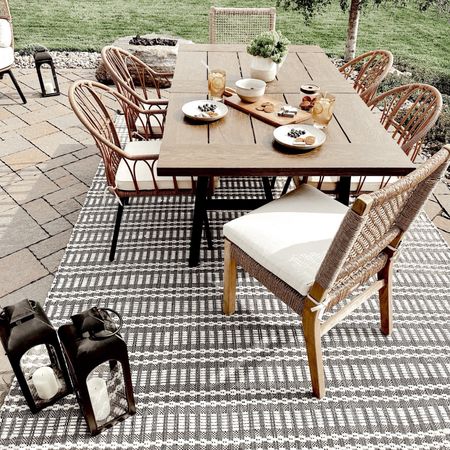 Outdoor furniture - Walmart - outdoor table - outdoor dining - modern home 

#LTKsalealert #LTKhome #LTKfindsunder100