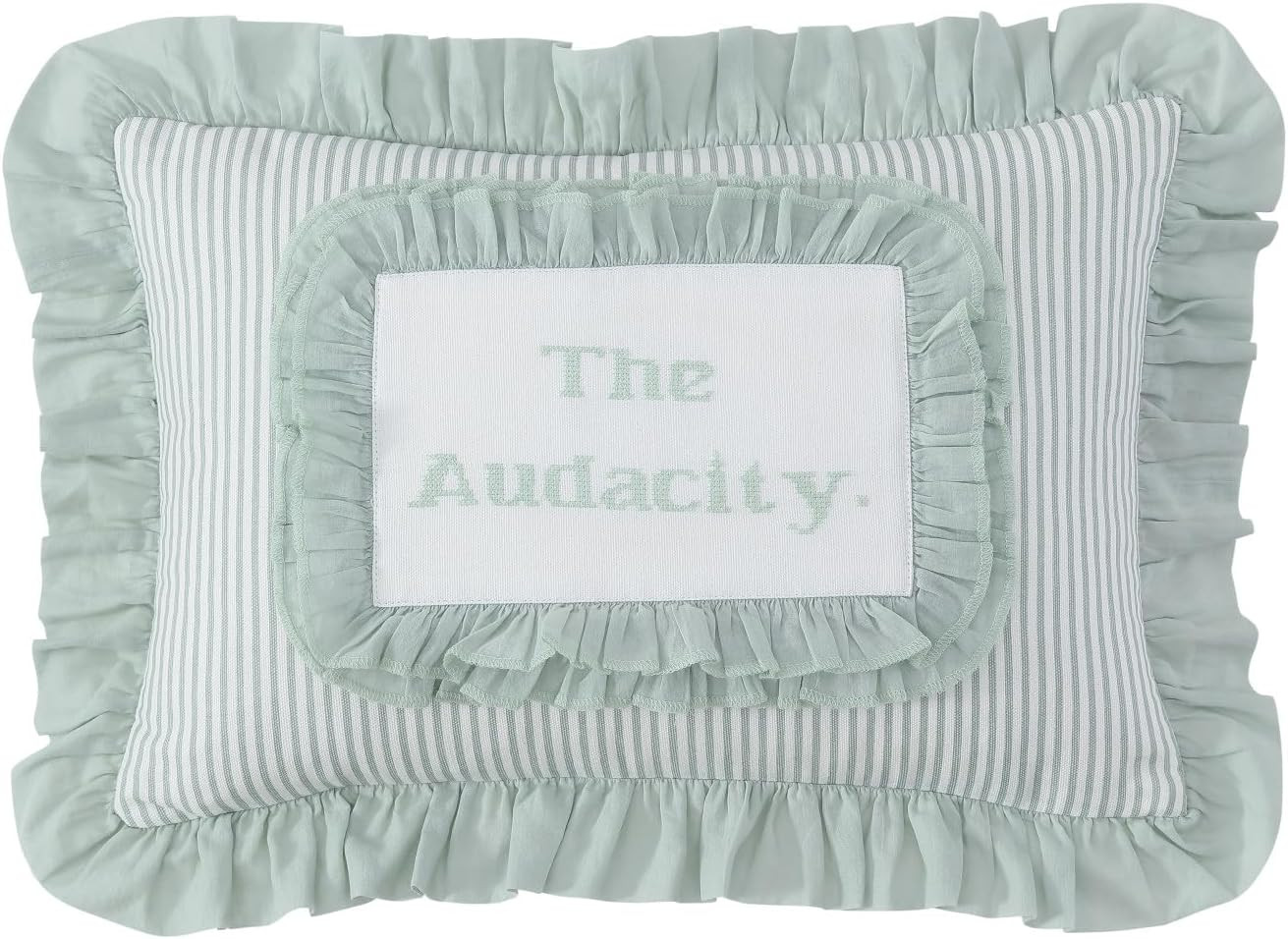 Peri Home Audacity Decorative Accent Throw Pillow, Green | Amazon (US)