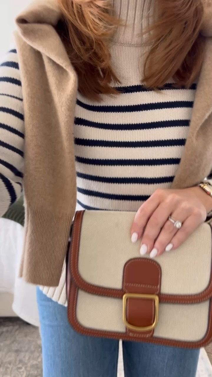 A casual and easy look that is my go to as a mom! This striped sweater has been a follower favorite! I love how it gives that classic but casual feel!

Sizing:
Striped sweater - small
Abercrombie Jeans - 27
Flats - TTS
Cashmere sweater - small

#LTKworkwear #LTKfindsunder100 #LTKSeasonal