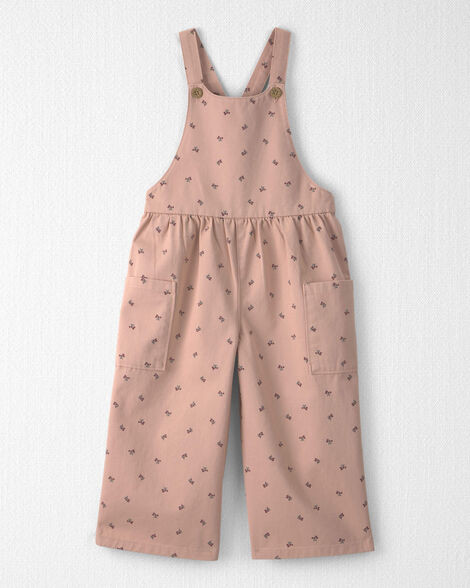 Toddler Girl Organic Cotton Twill Wide Leg Overalls - Little Planet | Carter's | Carter's Inc