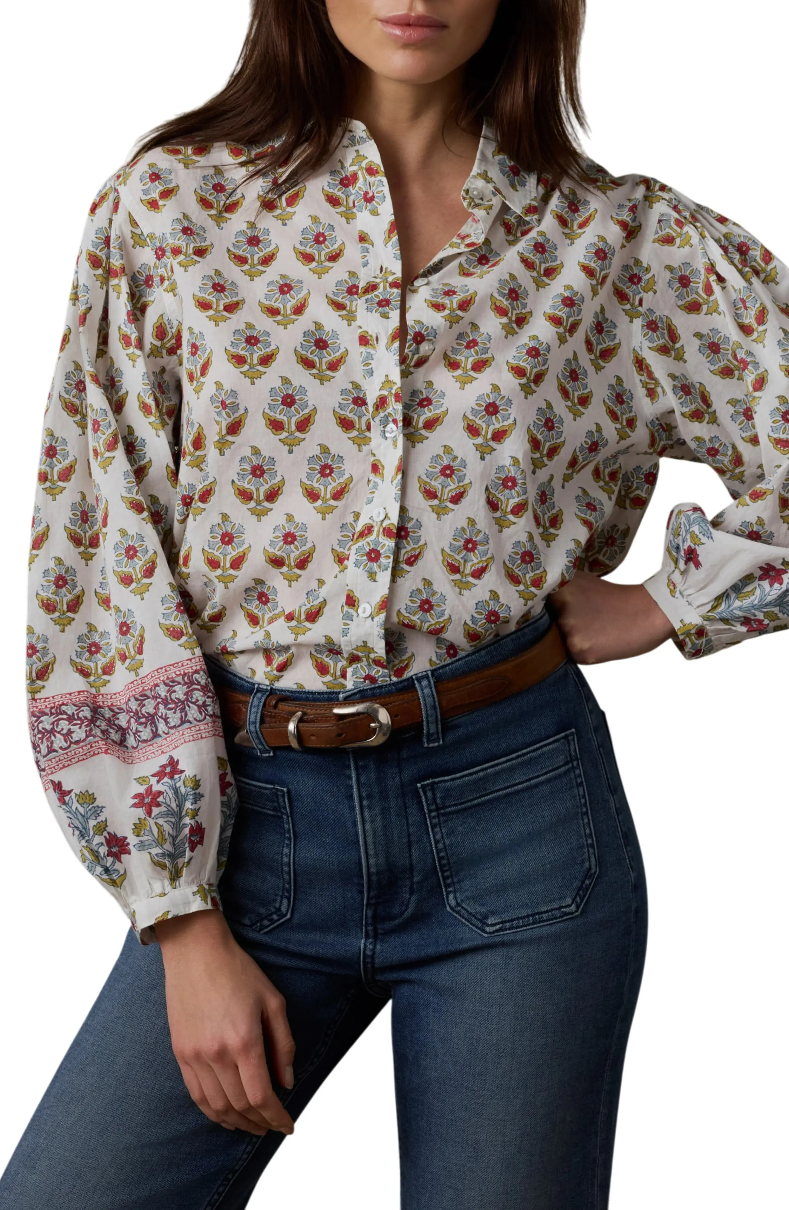 Suki Floral Button-Up Shirt (Women) | Nordstrom | Nordstrom
