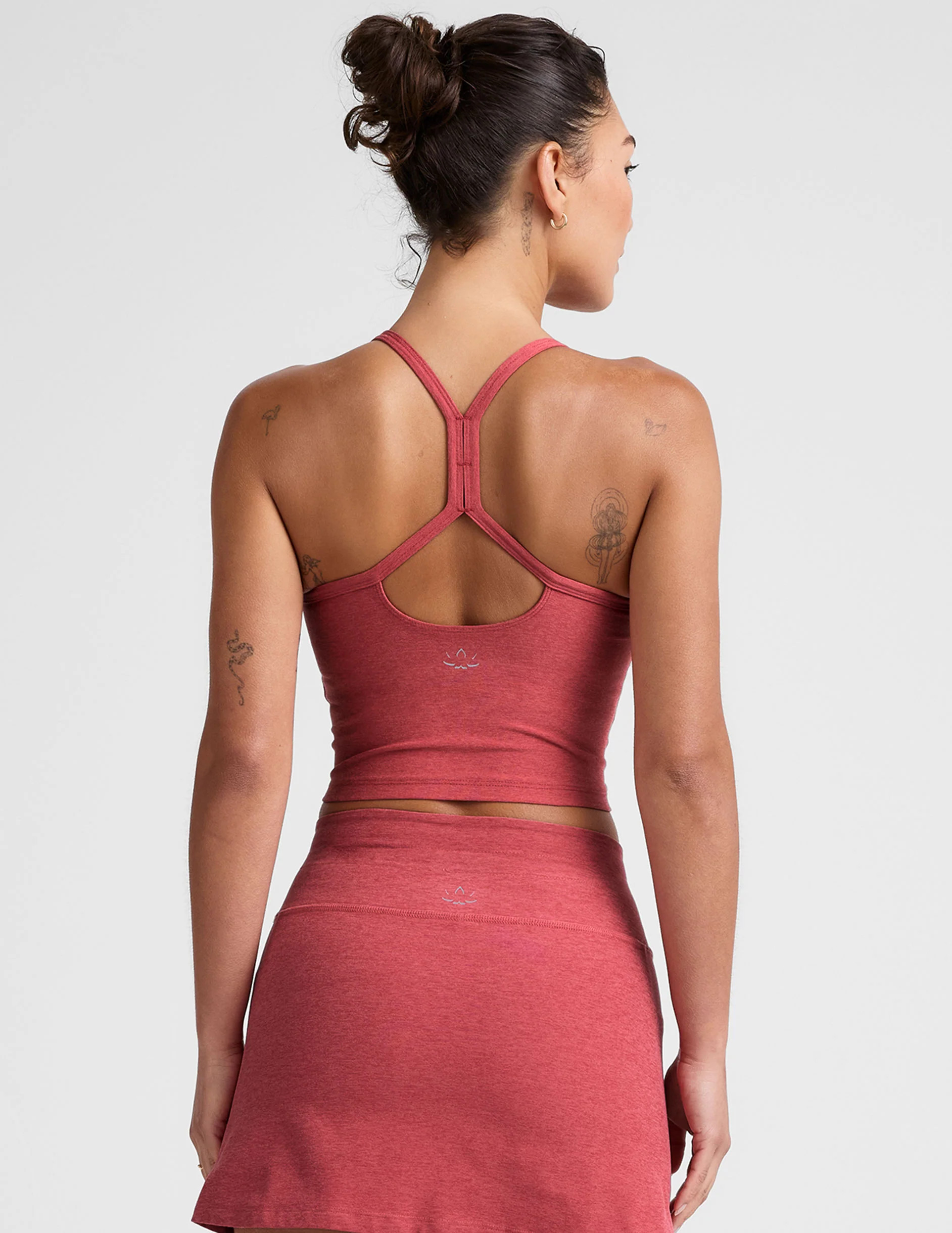 Spacedye Slim Racerback Cropped Tank | Beyond Yoga | Beyond Yoga