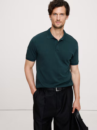 Luxury-Touch Polo | Banana Republic (US)