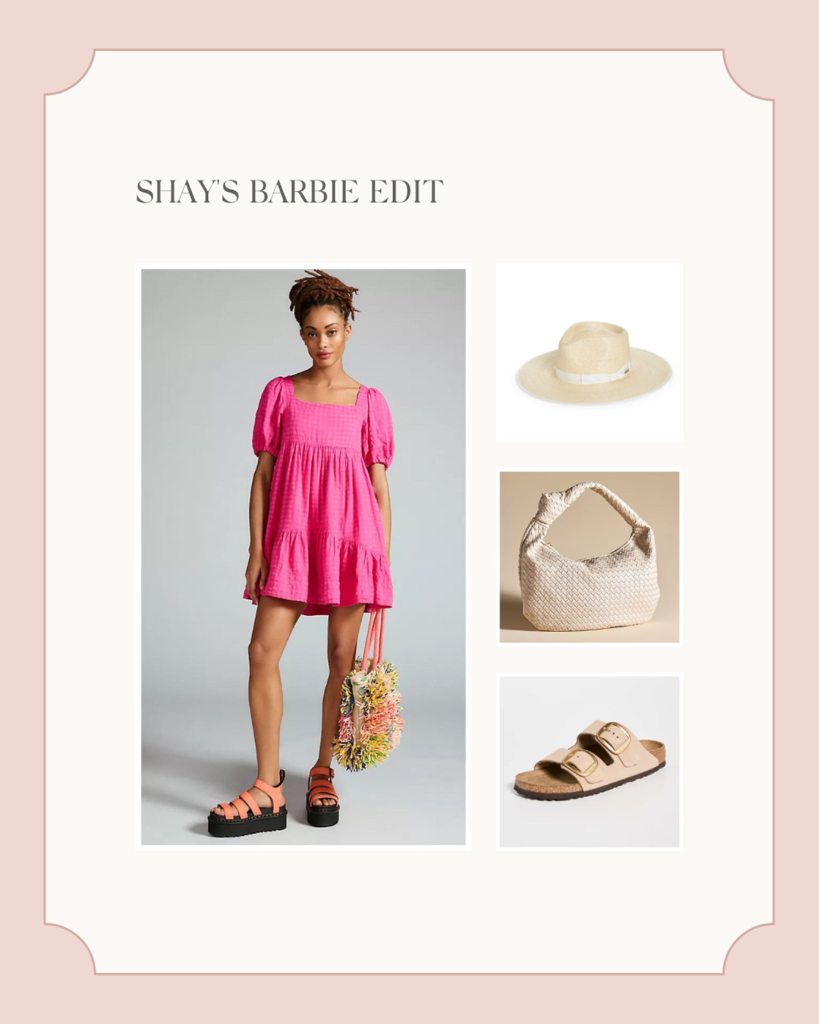 After much pleading, the team & I convinced Shay to spill some of her style secrets for Summer… starting with this Barbie-inspired outfit 💕Who wants to see more outfit edits from Shay?! 🙋🏻‍♀️

#LTKSeasonal #LTKstyletip