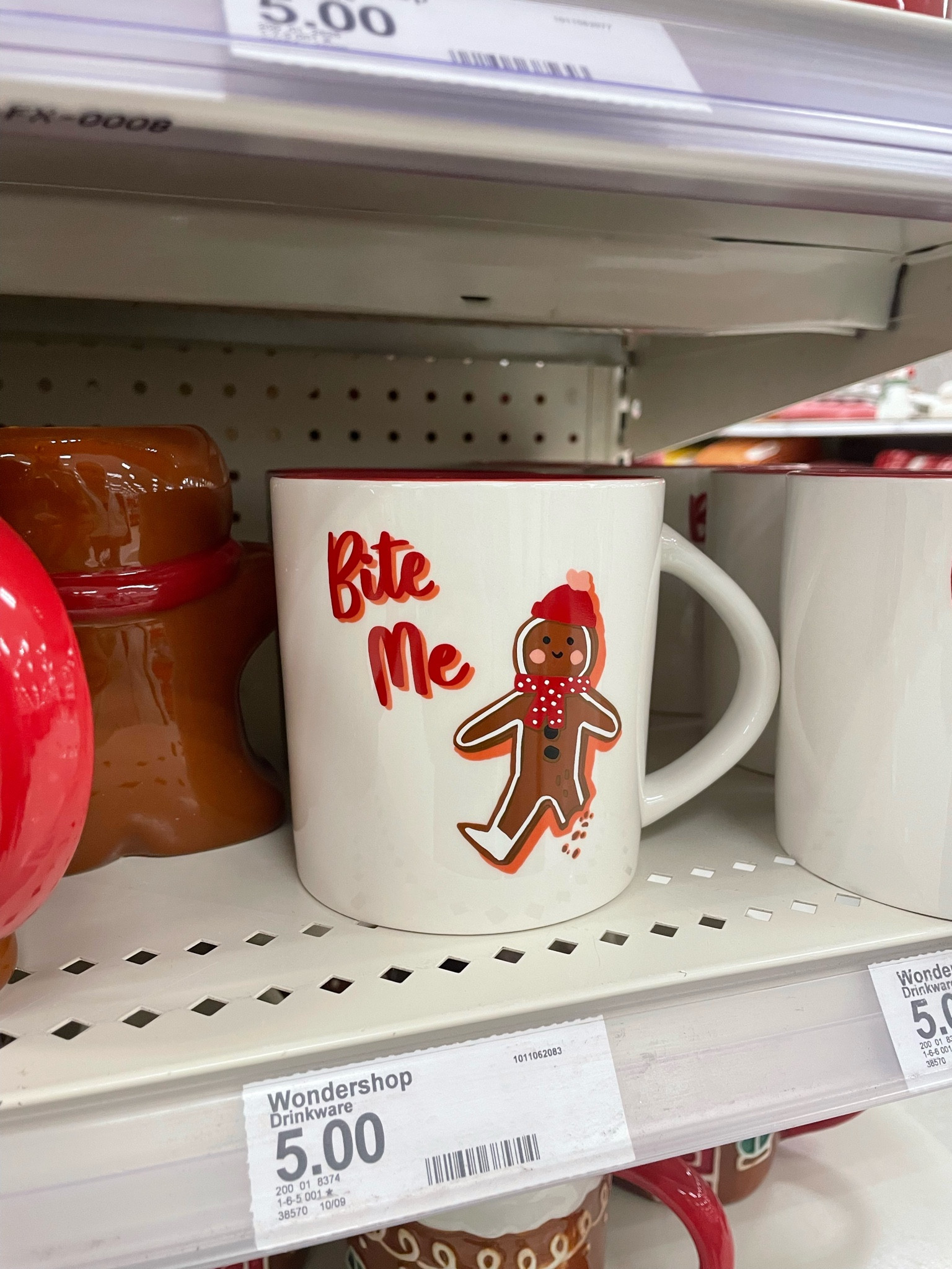 bought two of these gingerbread Christmas mugs from Target! I’m obsessed, only $5!

#LTKhome #LTKSeasonal #LTKHoliday