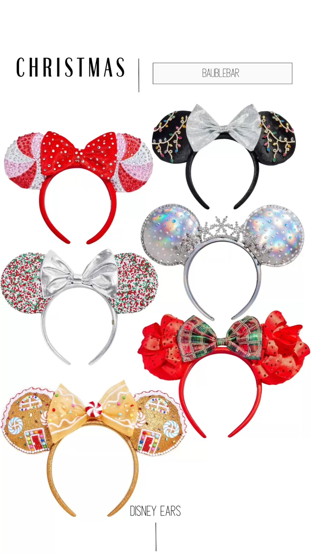 It’s holiday time at #disney look at these fun ears! 🐭❤️ #minnieears

#LTKStyleTip #LTKFindsUnder100