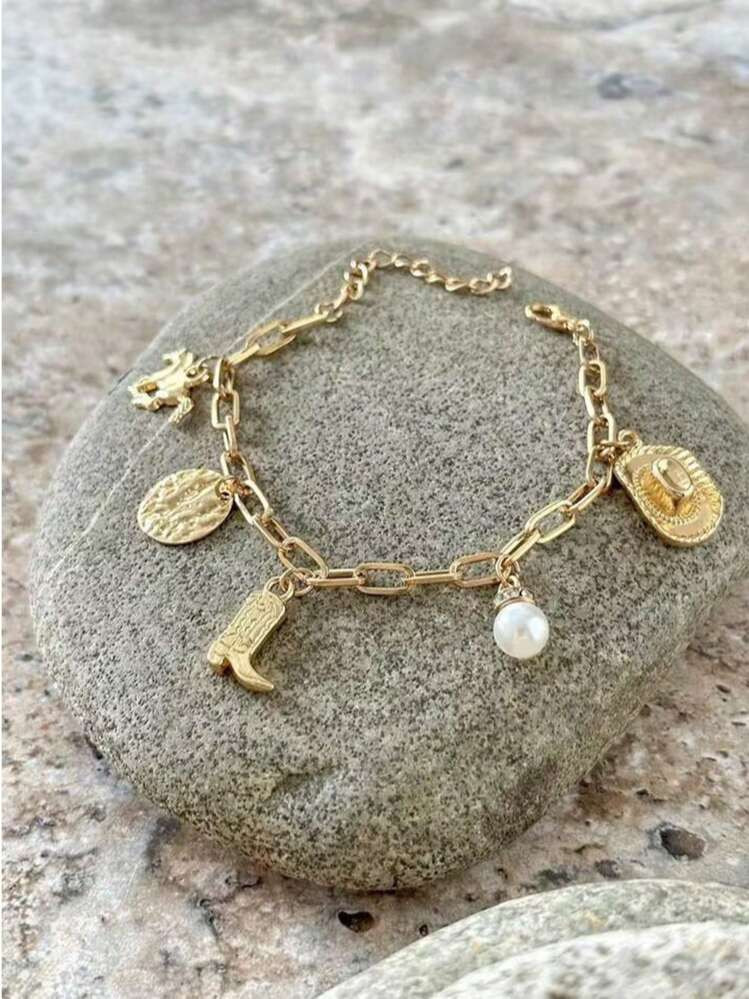 Western Charm Bracelet  | SHEIN