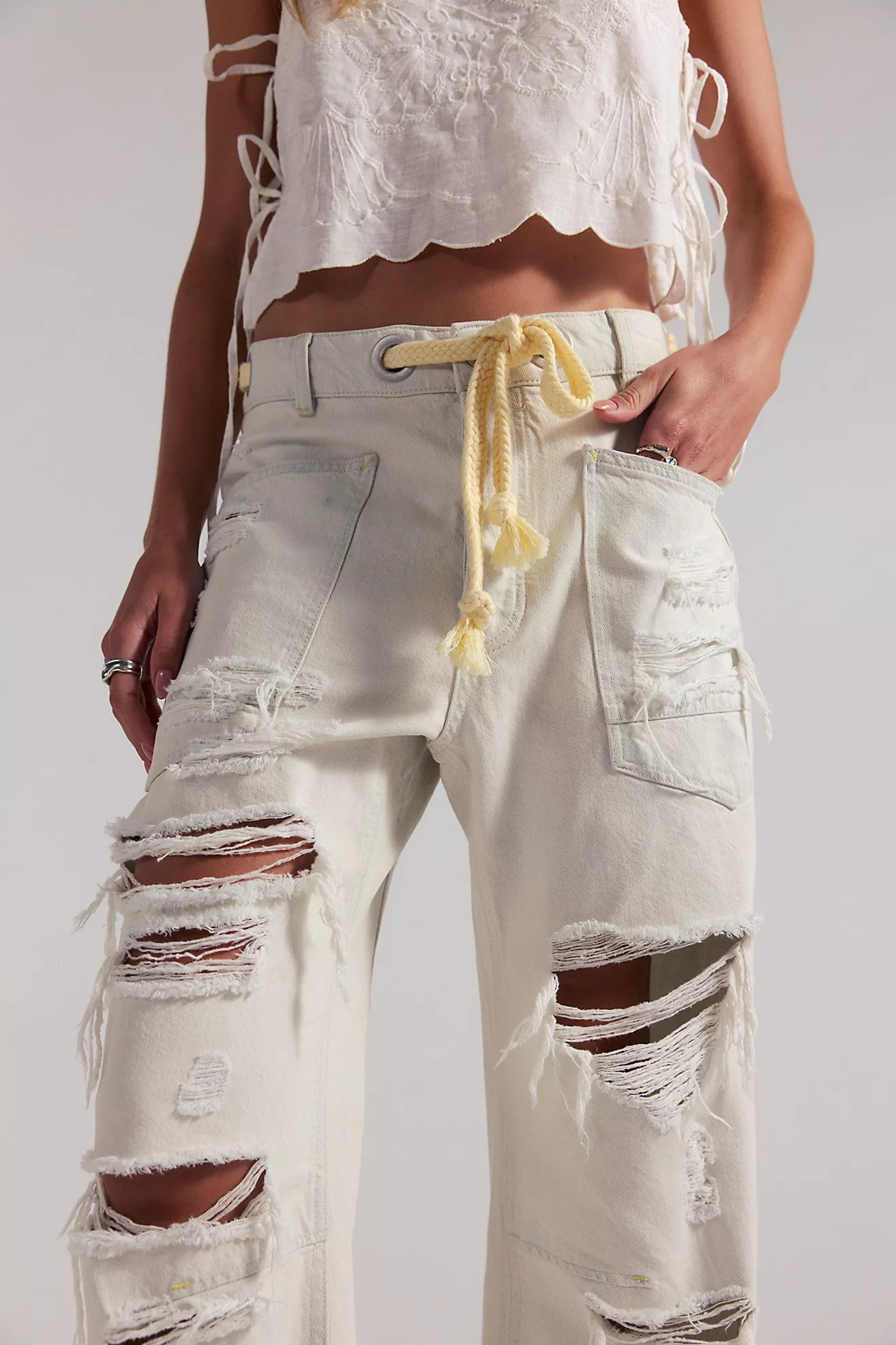 We The Free Moxie Pull-On Barrel Jeans | Free People (Global - UK&FR Excluded)