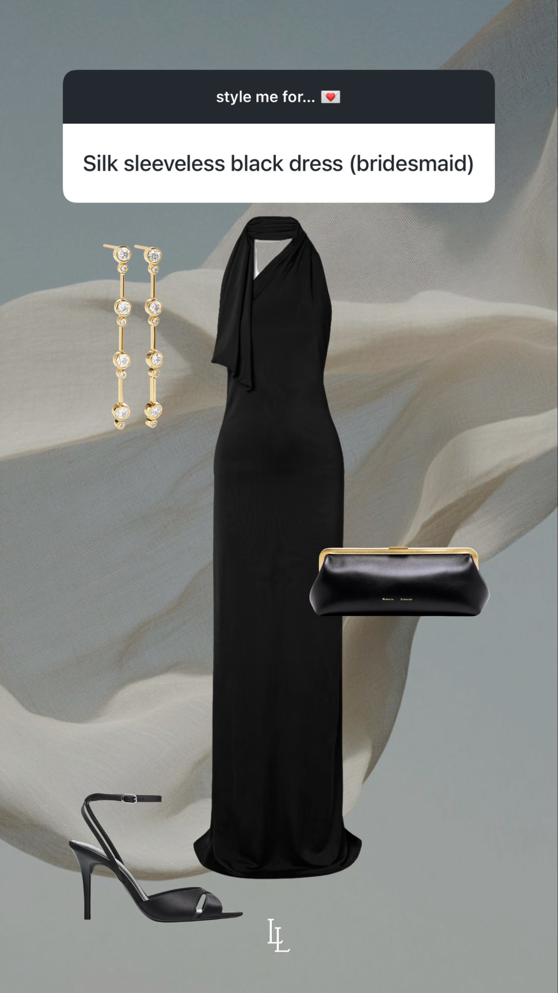 style inspo for a silk bridesmaid dress! khaite, baublebar, zara 

 #LTKootd #LTKWedding