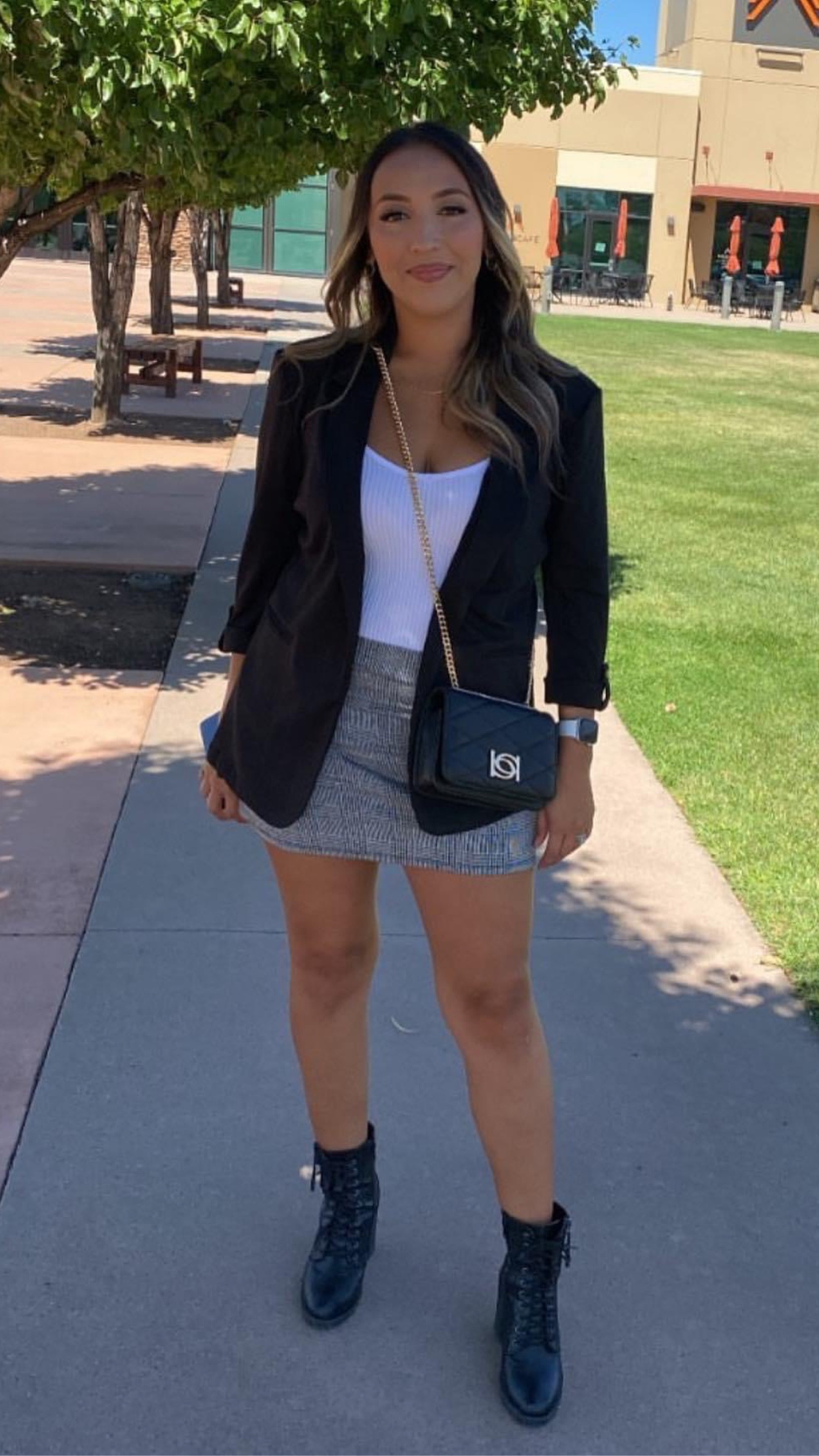 The perfect fall transition outfit! Been obsessed with this amazing quality bodysuit. 

#LTKstyletip #LTKworkwear #LTKfindsunder50