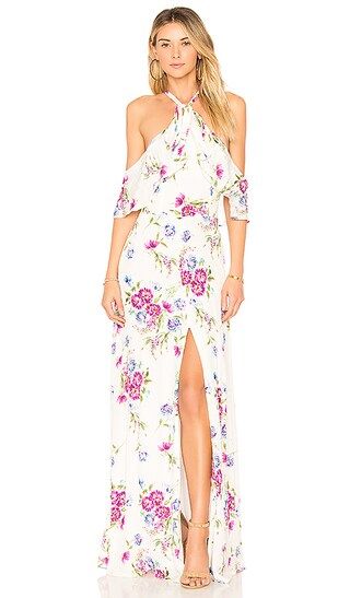 Privacy Please Bennette Maxi in Ivory Maddie Floral | Revolve Clothing (Global)